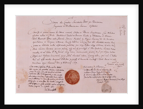 Early Passport by Anonymous