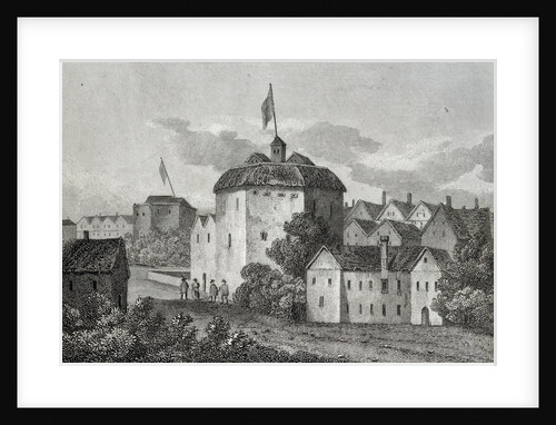 The Globe Theatre Engraving by Anonymous