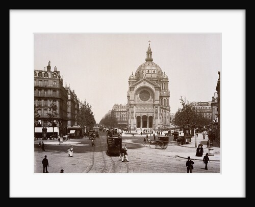 Boulevard de Malesherbes and St. Augustin Church by Anonymous