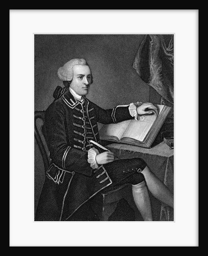 Portrait Engraving of John Hancock by Anonymous