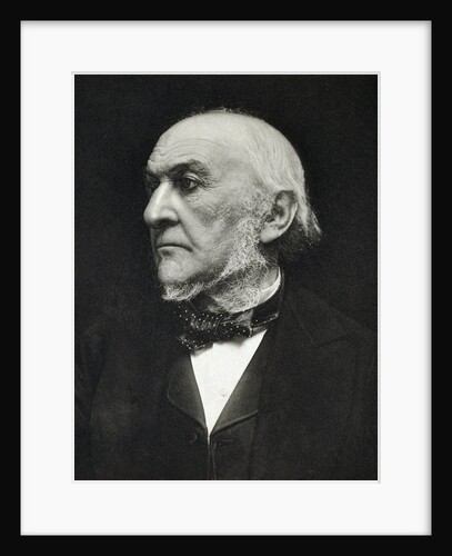 Rt Hon. William Gladstone PM in 1890 by Eveleen W.H. Myers