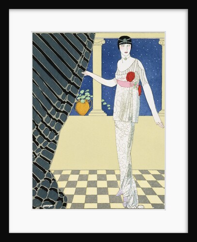 My Guests Have Not Arrived by Georges Barbier