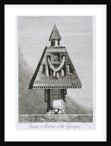 Jeune Moine a la Greque by Ennemond Alexandre Petitot