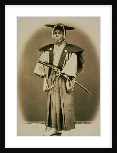 Samurai in Costume by Corbis