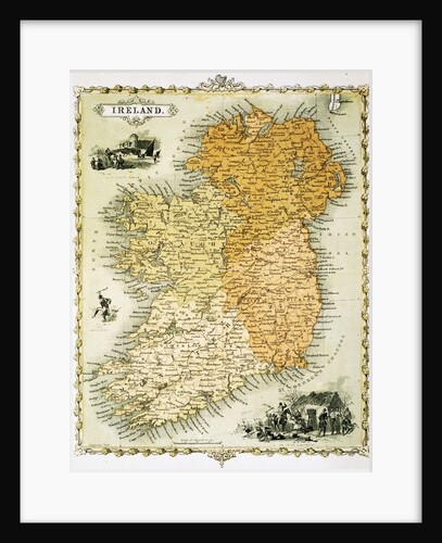 Ireland Map by C. Montague