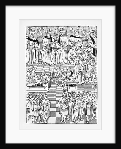 Illustration of the Assembly of the Merchants of Paris by Anonymous