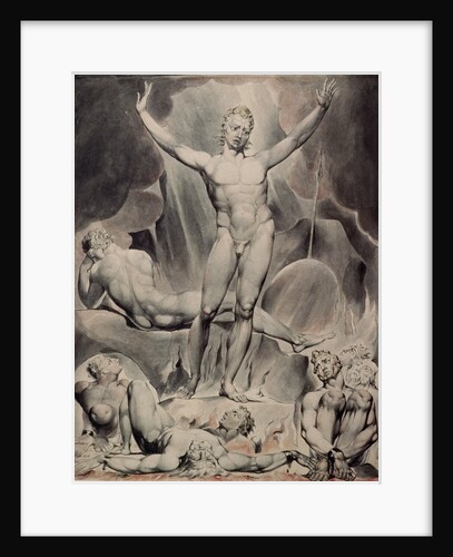 Satan Arousing the Rebel Angels by William Blake