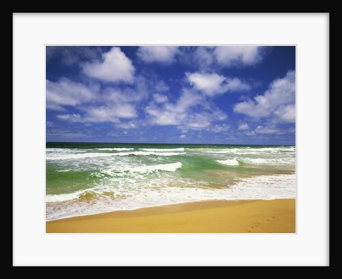 Beach at Hanalei Bay by Anonymous