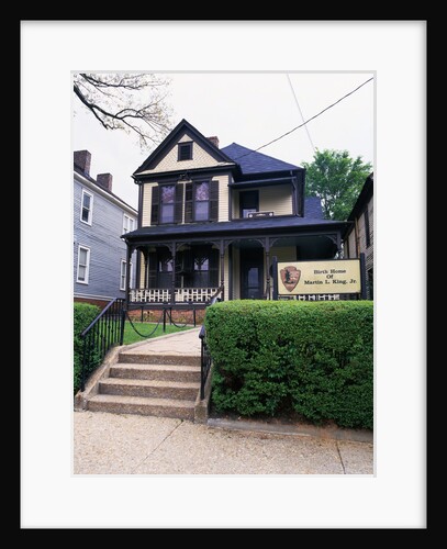 Birthplace of Martin Luther King Jr by Anonymous