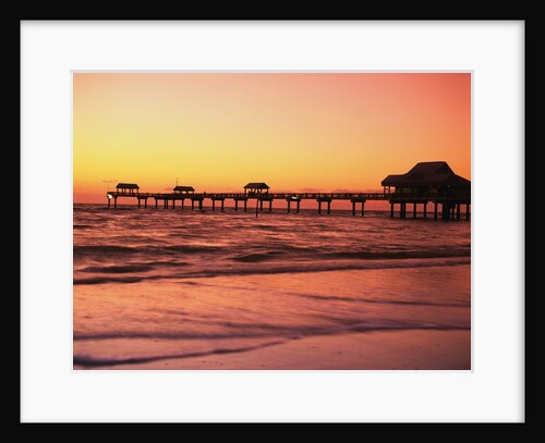 Clearwater Pier on Gulf of Mexico by Anonymous