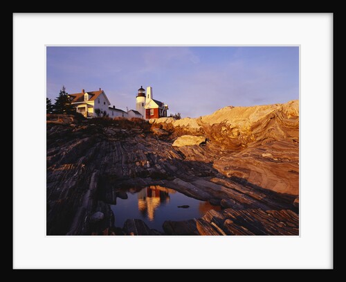 Pemaquid Lighthouse Reflecting in Tide Pool by Anonymous