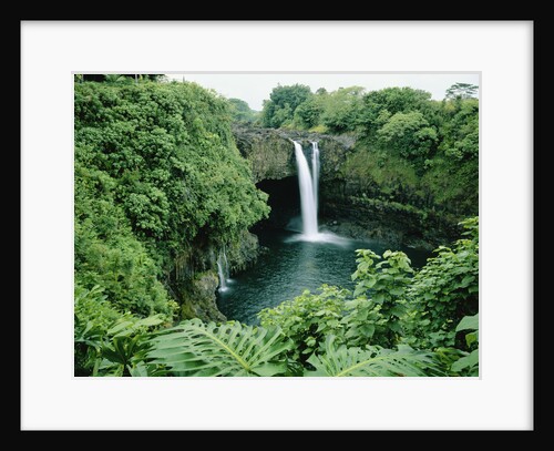 Wailuku River's Rainbow Falls by Anonymous