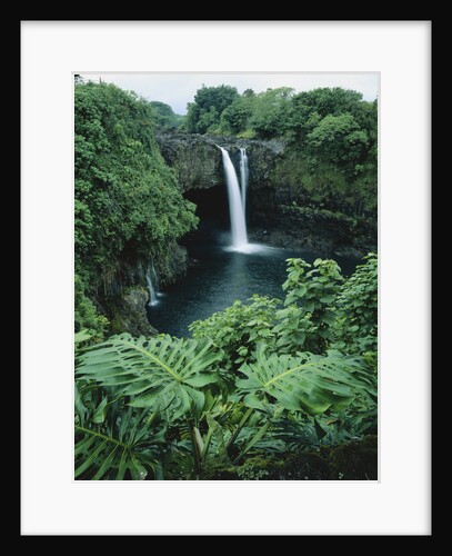 Wailuku River's Rainbow Falls by Anonymous