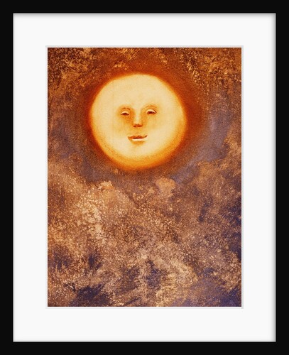 Moon and Clouds by Lou Wall