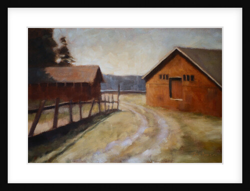 Cama Beach Buildings by Mary Iverson