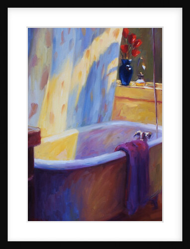Tub and Tulips II by Pam Ingalls