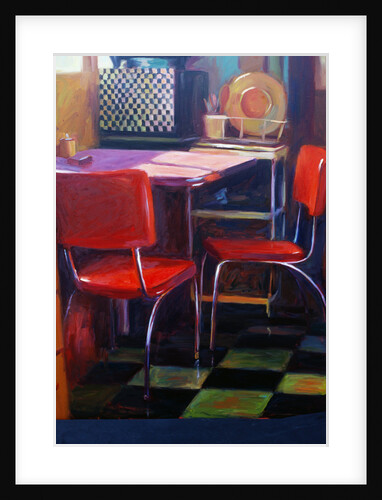 Natalie's Red Chairs III by Pam Ingalls