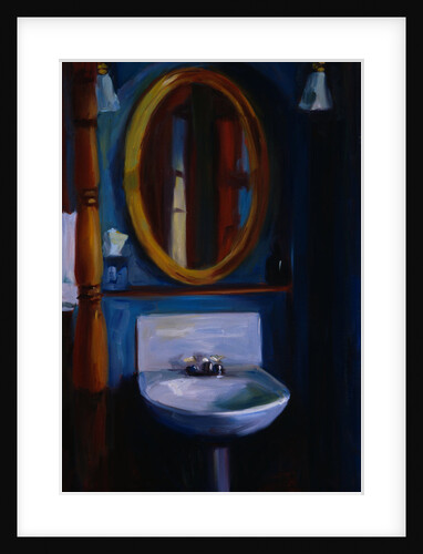 Sink in Blue by Pam Ingalls