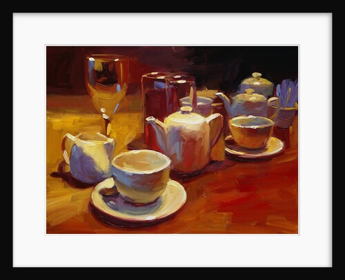Wine and Tea, London by Pam Ingalls