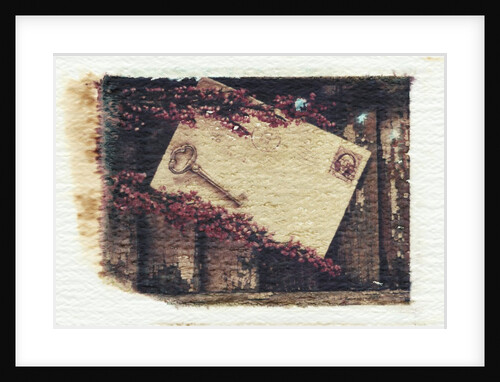 Key, Letter and Heather by Kim Koza