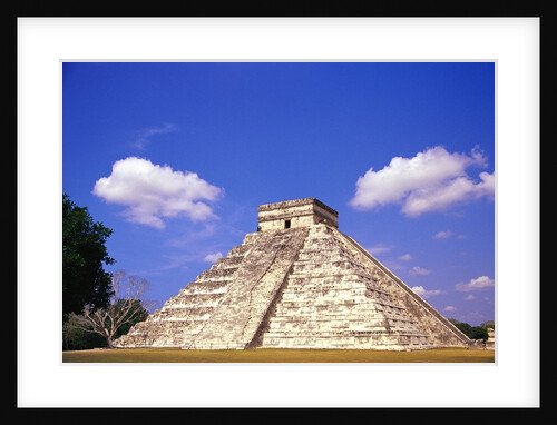 Clouds Hanging Over Pyramid of Kukulcan by Anonymous