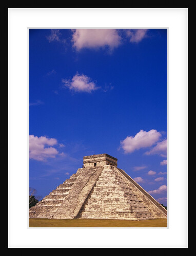 Clouds Hanging Over Pyramid of Kukulcan by Anonymous