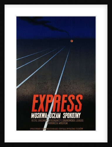 Modern Polish Poster for Express by Anonymous