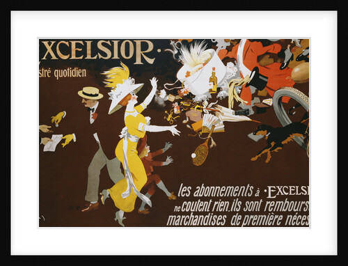 Excelsior Poster by Jules Alexander Grun