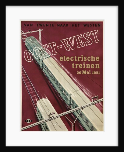 Oost-West Poster by Dehaan
