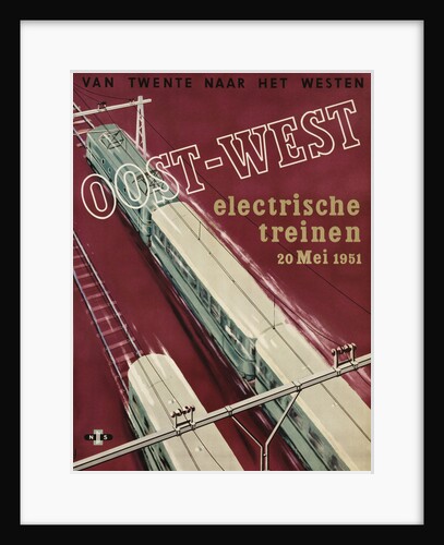 Oost-West Poster by Dehaan