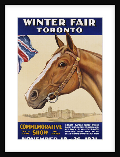Royal Winter Fair Toronto Poster by J.B. Massie