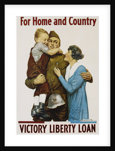 For Home and Country Poster by Alfred Everitt Orr