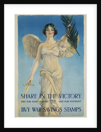 Share in the Victory - Buy War Saving Stamps Poster by Haskell Coffin