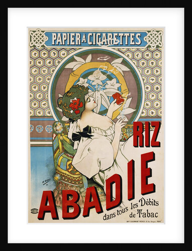 Riz Abadie Poster by H. Gray