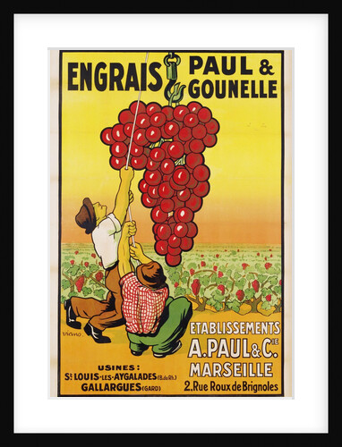 Engrais Paul et Gounelle Poster by Viano