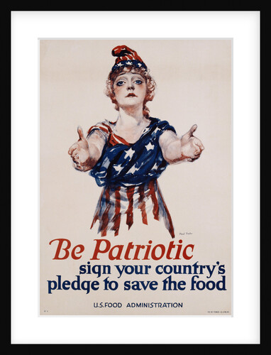 Be Patriotic Poster by Paul Stahr