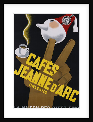 Cafes Jeanne d'Arc Poster by Carl Chew