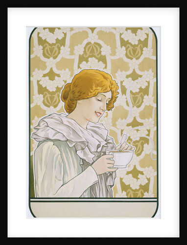 Art Nouveau Poster Advertising Hot Chocolate by Anonymous