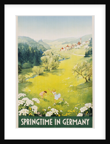 Springtime in Germany Poster by Dettmar Nettelhorst