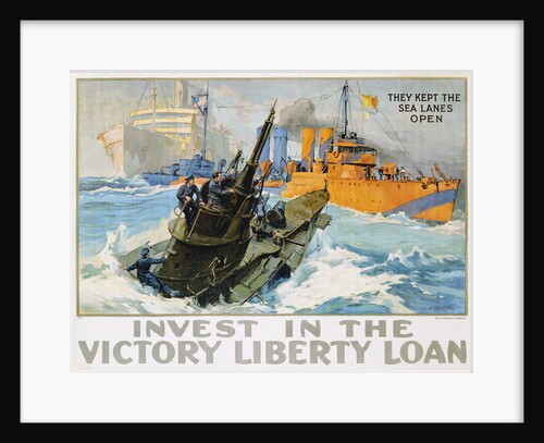 Invest in the Victory Liberty Loan Poster by L.A. Shafer