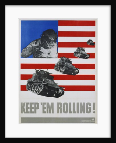 Keep 'em Rolling! Poster by Leo Lionni