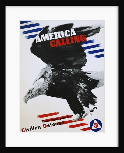 America Calling Poster by Herbert Matter