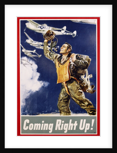 Coming Right Up! Poster by James Montgomery Flagg