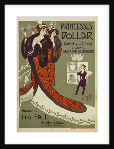 Princesses Dollar Poster by Clerice Freres