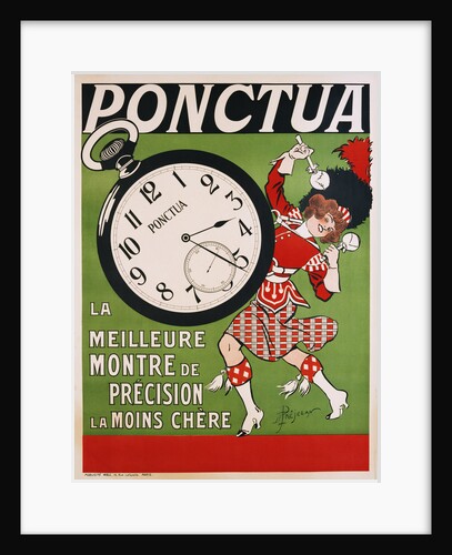 Ponctua Poster by Rene Prejelan