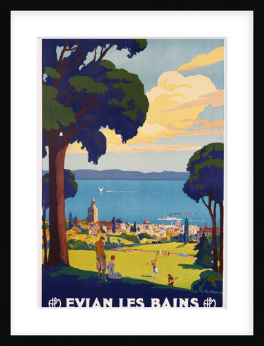 Evian Les Bains Poster by Geo Francois