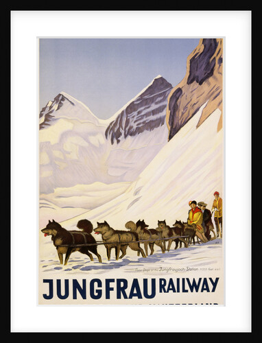 Jungfrau Railway Poster by Anonymous