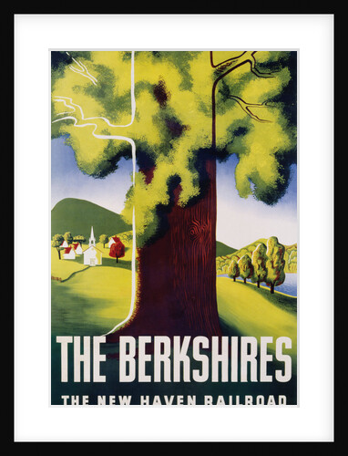 The Berkshires Poster by Ben Nason