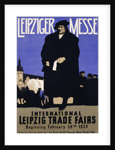 Leipziger Messe Trade Fair Poster by Anonymous
