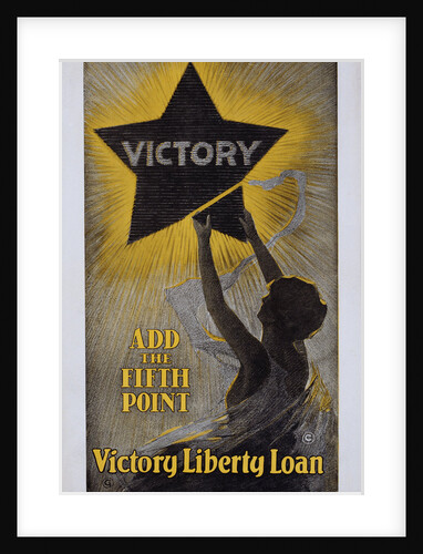 Victory - Add the Fifth Point - Victory Liberty Loan Poster by Anonymous